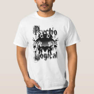 T-shirt test d'encre en tache vu d'après la perception mod