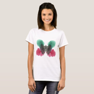 T-shirt Test Inkblot Rorschach. Ne me traite pas de fou
