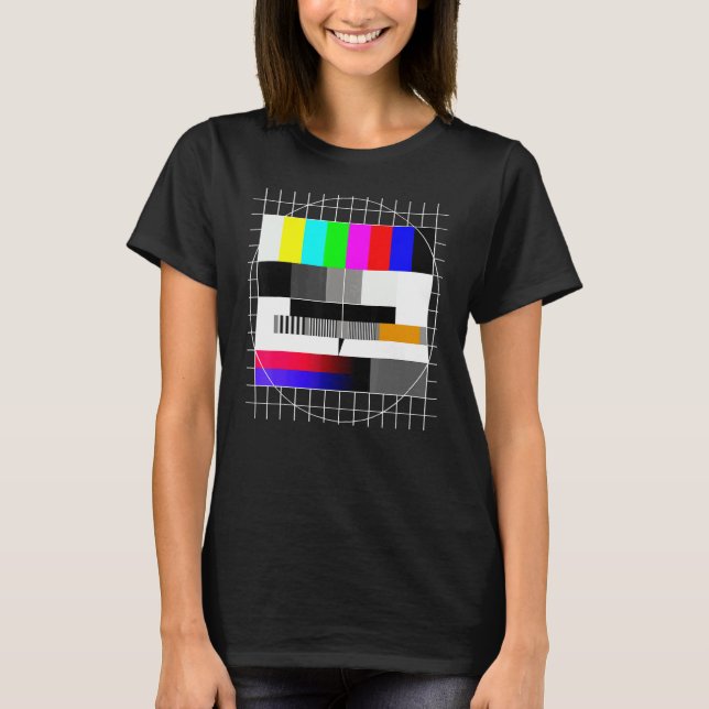 T-shirt Test Photo 90s Party 80s tenue Retro Costume Te (Devant)