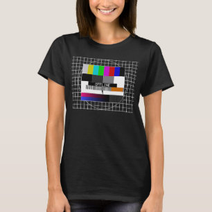 T-shirt Test photo Hors ligne 80s 90s Retro Oldschool Cost