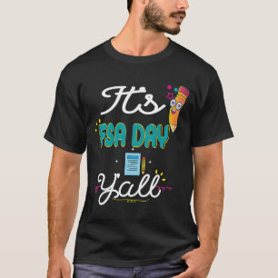 T-shirt Test Test T Shirt Florida State Test Day Cadeau S