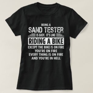 T-shirt Tester de sable