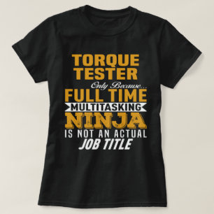 T-shirt Tester de torche