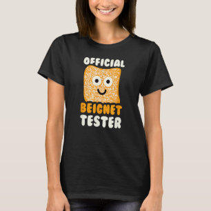T-shirt Tester officiel de Beignet - Amateurs de Beignet