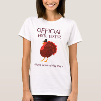 T-shirt Tester Officiel Taste Thankesgiving