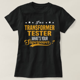 T-shirt Tester transformateur