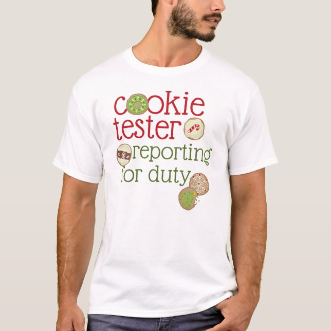 T-shirt testeur de cookies (Devant)