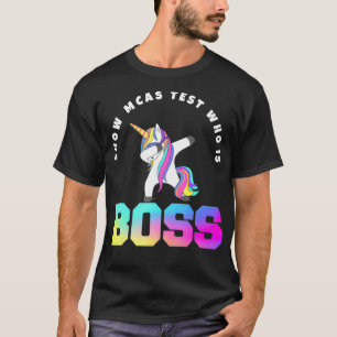 T-shirt Tests MCAS de motivation de l'enseignant qui est l