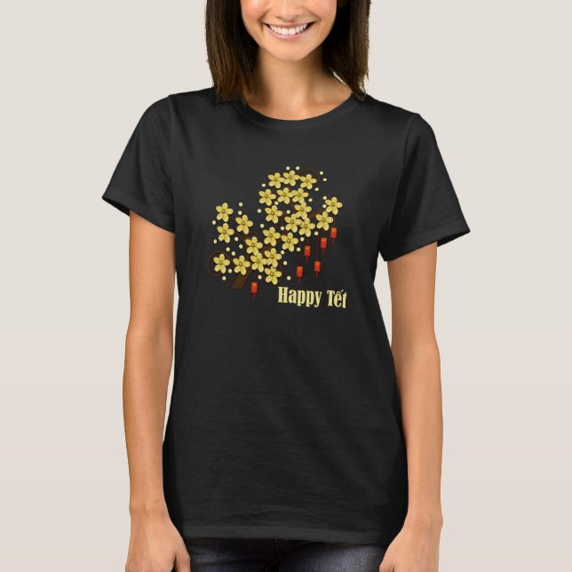 T-shirt Tet Hoa Mai (Devant)