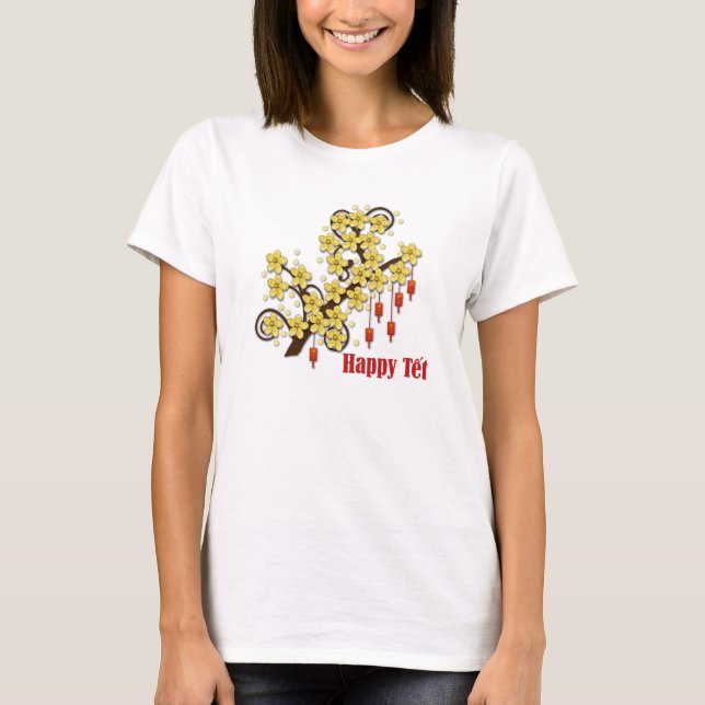 T-shirt Tet Hoa Mai (Devant)