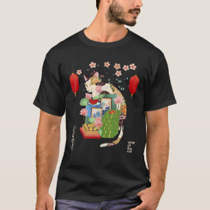 T-shirt Tet Viet Lucky Money Red Enveloppe Pocket Chat Ann