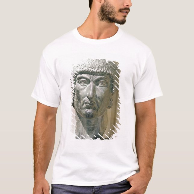 T-shirt Tête colossale d'empereur Constantine I (Devant)