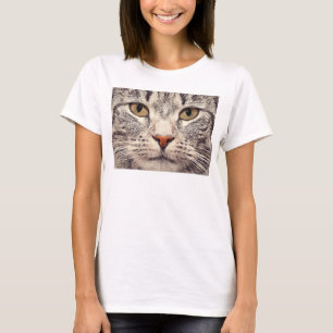 T-shirt Tête de chat pour femmes