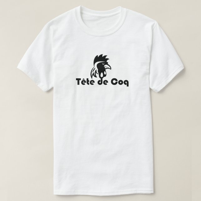 T-shirt Tète de Coq  (Design devant)
