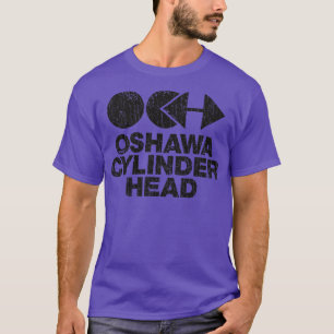 T-shirt Tête de cylindre Oshawa 1966