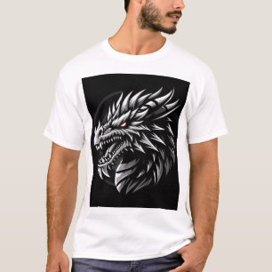 T-SHIRT TÊTE DE DRAGON