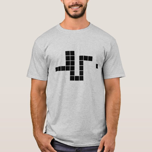T-shirt Tête de jeu mobile Snake (Devant)