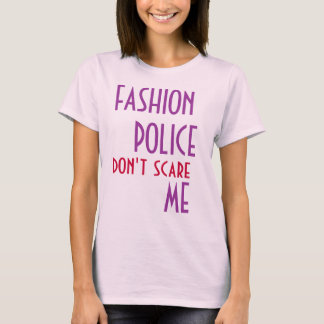 T-shirt Tête de la police de la MODE