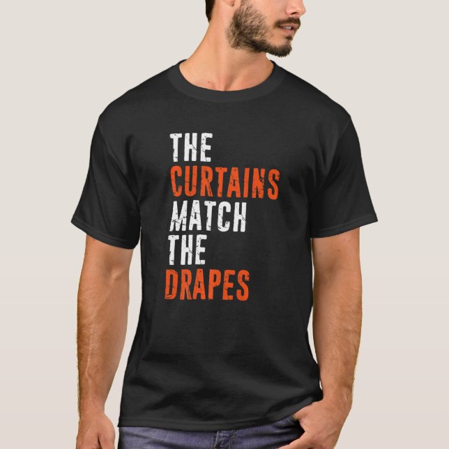 T-shirt Tête De Lecture Gingembre Les Rideaux Corresponden (Devant)