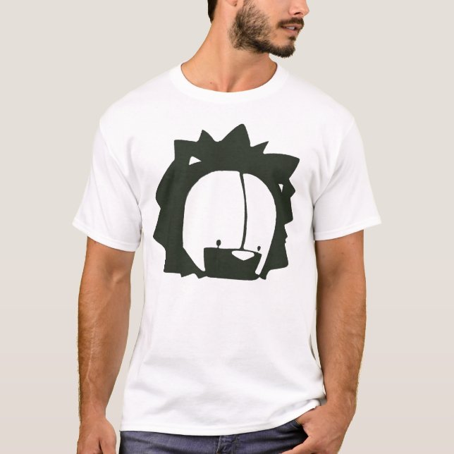 T-shirt tête de lion (Devant)