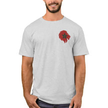 Tête de Lion Marocain avec Motif Étoile Verte