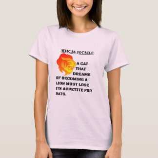 T-shirt Tête de lion rugissant