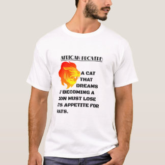 T-shirt Tête de lion rugissant