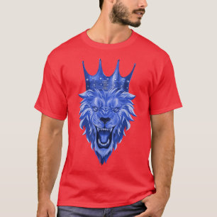 T-shirt Tête de lionEntraînement Bête Roi Motivation Gym B