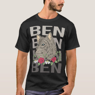 T-shirt Tête de loup - Ben Nom