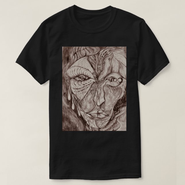 T-shirt Tête de réveil (Design devant)