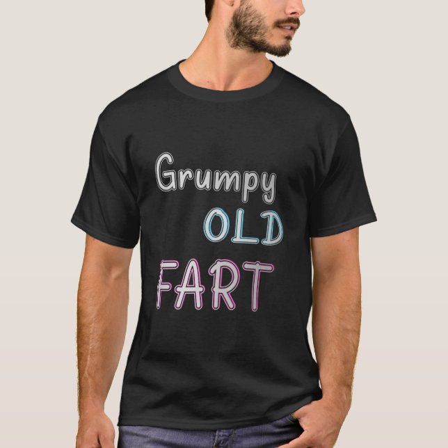 T-shirt Tête de tarte grincheuse (Devant)