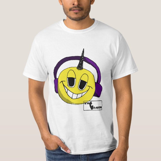 T-shirt tête de techno (Devant)