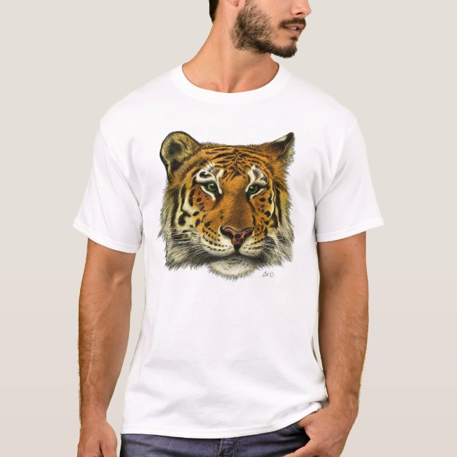 T-shirt Tête de tigre (Devant)