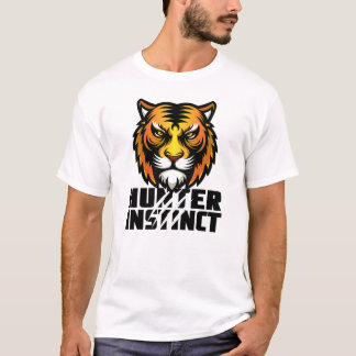 T-shirt Tête de tigre instincte Hunter