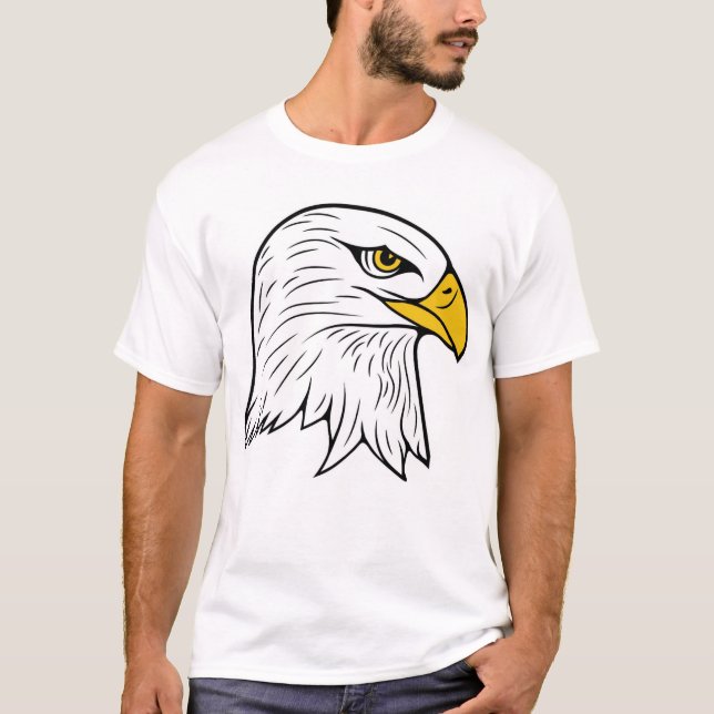 T-shirt Tête d'Eagle chauve (Devant)