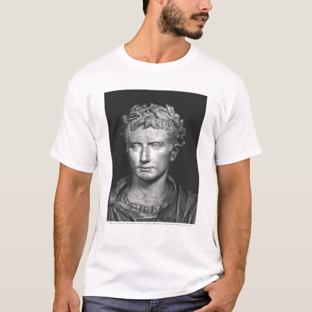 T-shirt Tête d'empereur Augustus (Devant)