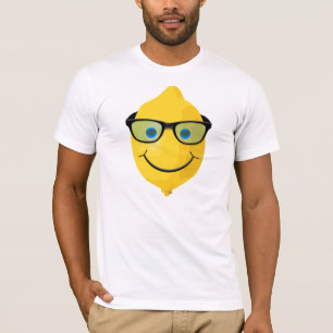 T-shirt Tête Geeky de citron