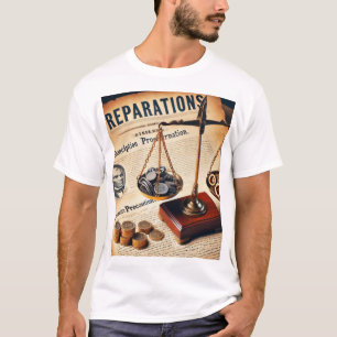 T-shirt Tête graphique "Réparations"