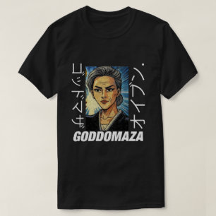 T-SHIRT TÊTE MOMOKO COLORÉE NOIR TEL