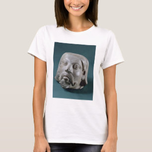 T-shirt Tête polie de grès d'un étranger, Sarnath, 3ème