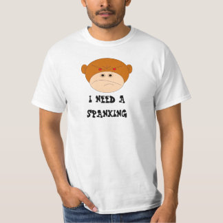 T-shirt TÊTE propre de logo, J'AI BESOIN d'une FESSÉE