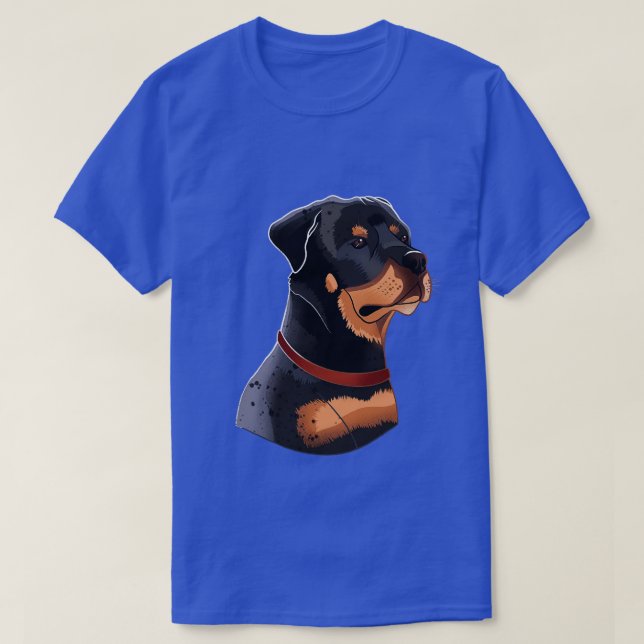 T-shirt Tête Rottweiler (Design devant)
