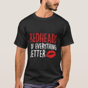 T-shirt Tête rouge - Fierté de gingembre Tête rouge