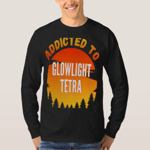 T-shirt Tetra de la pêche au feu de bois Addicité à la lum