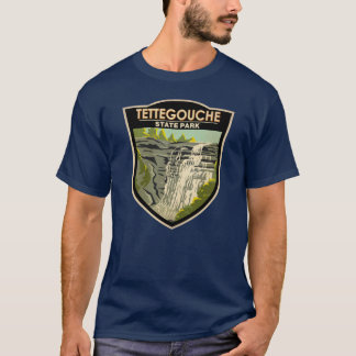 T-shirt Tettegouche State Park Minnesota Badge