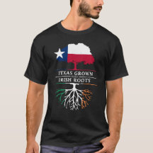 Texan développé avec les racines irlandaises