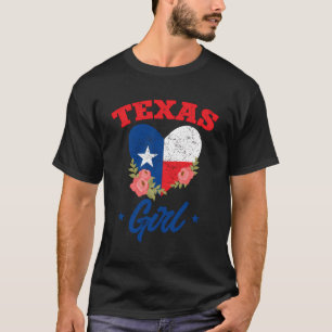 T-shirt Texan Lone Star State Funny Texas Girl