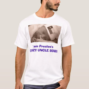 T-shirt Texan pur, je suis ONCLE FOL BOB de Preslee ! !