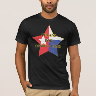 T-shirt Texans pour Obama-Biden
