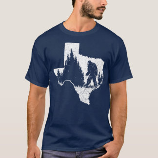 T-shirt Texas Bigfoot